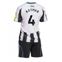 Stroje piłkarskie Newcastle United Sven Botman #4 Koszulka Podstawowej dla dzieci 2025-26 Krótki Rękaw (+ szorty)
